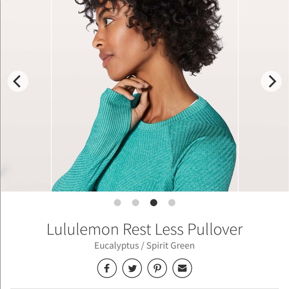 Lululemon Rest Less Pullover Sz6 - Picture 3 of 6
